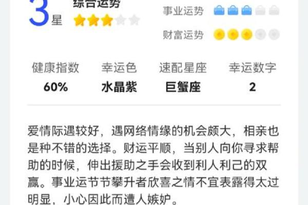 2025年4月6日今日巨蟹座星座运势(2025年4月6日今日巨蟹座星座运势如何)