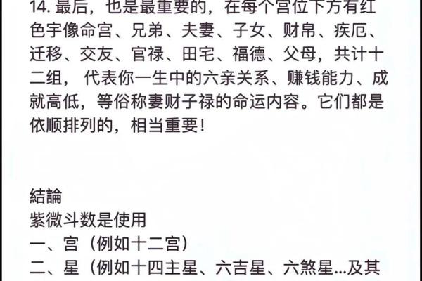 《紫微斗数》命盘解析可以运用哪些领域？