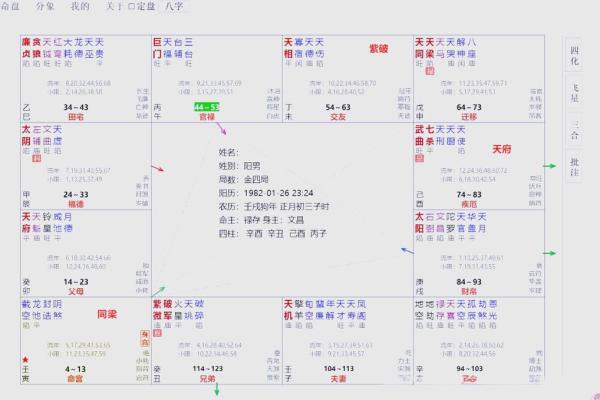 紫薇星斗数命盘怎么看
