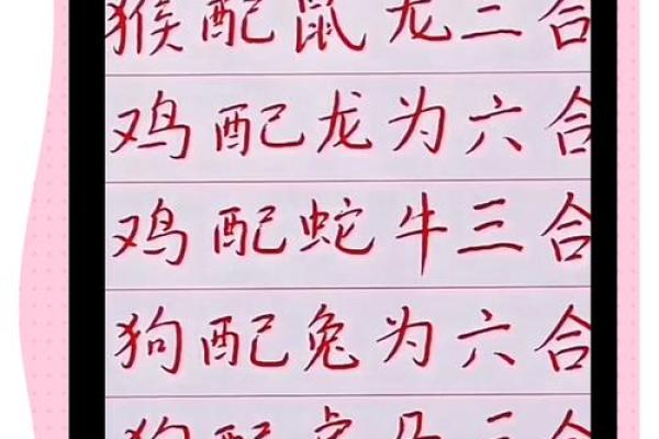 天作之合的三组生肖配对