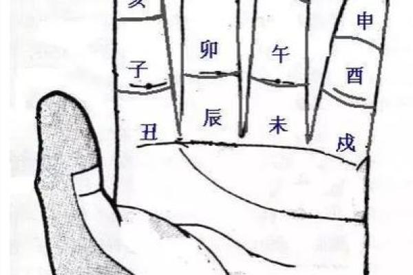 手相“影响线”算命图解 手相“影响线”算命图解