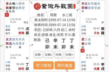 名人紫薇斗数赏析