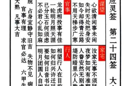北帝灵签23