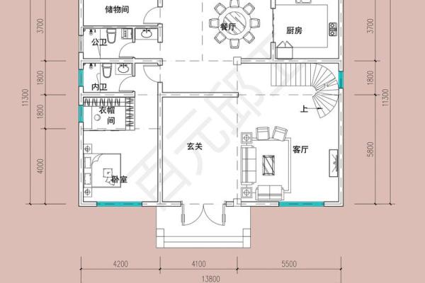 自建房客厅在哪个方位最好  西北角楼梯大吉大富大贵