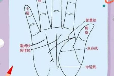 图解：手相婚姻线算命