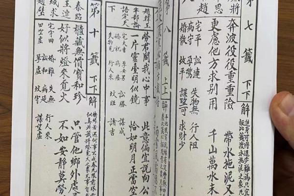 观音58灵签