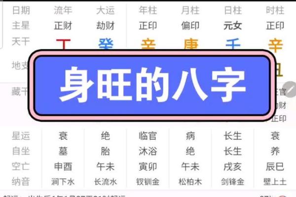 八字双印