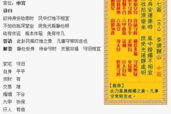 观音灵签10签求事业