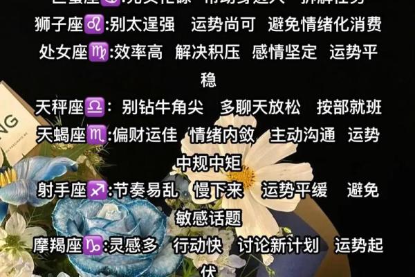 白羊座未来十二星座运势