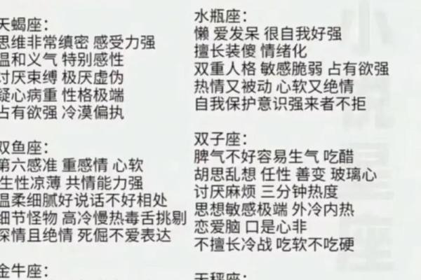 身高体重和星座有关系吗