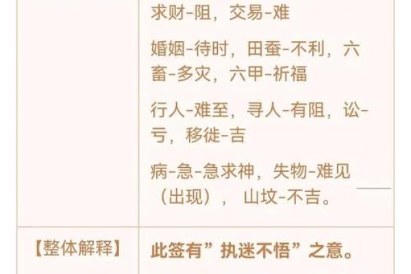 观音灵签43签