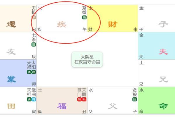 紫薇斗数部署宫