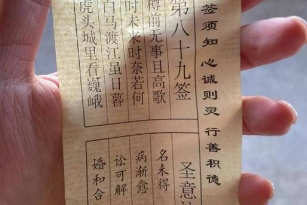 灵签94签解签