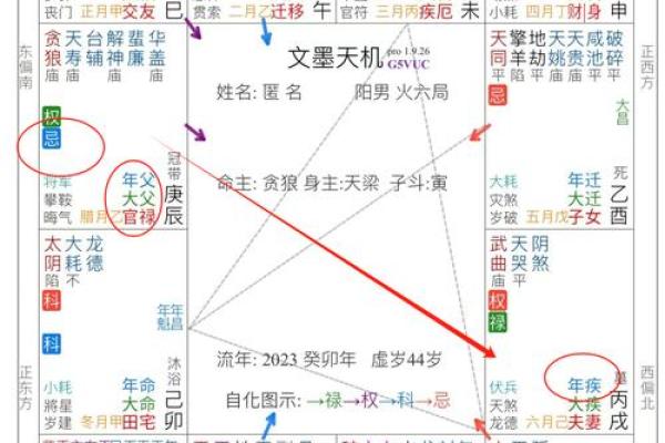 紫薇斗数看流年财富
