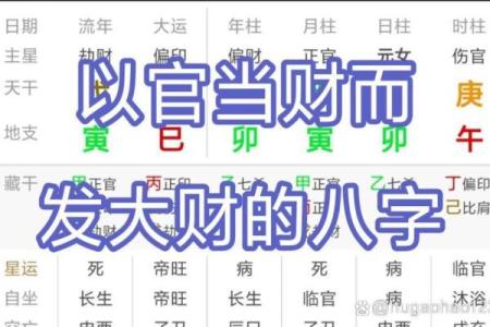 八字财官