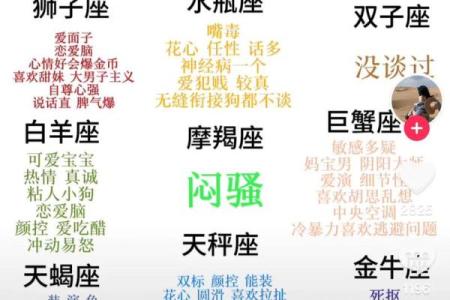 哪四个星座女是圆脸的