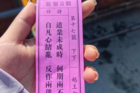 观音灵签第28签求学业