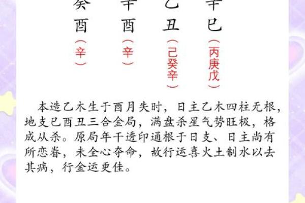 八字从格查询