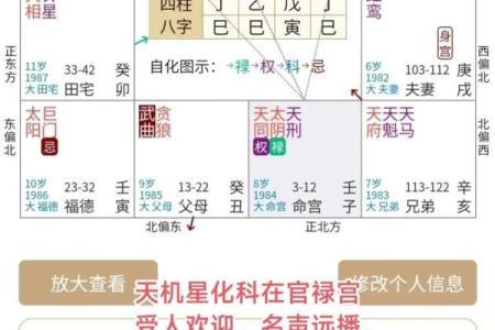 紫薇斗数权禄相逢