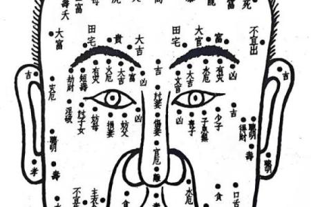 男人面相痣算命图解大全