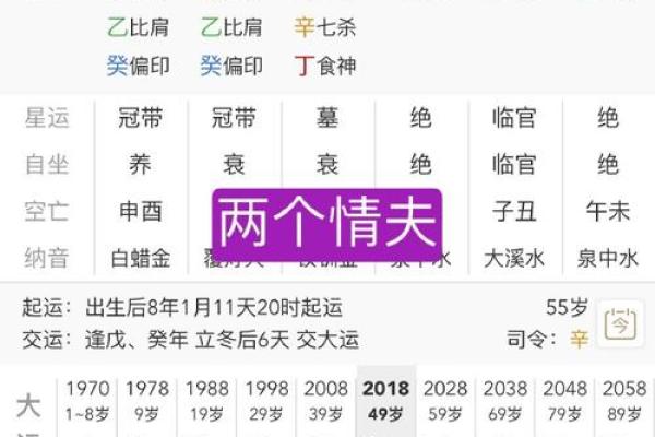 丁酉八字