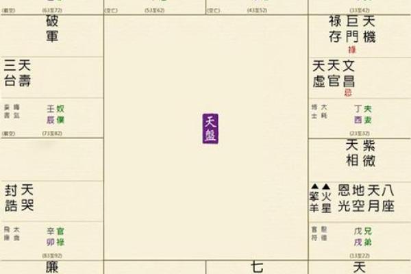 紫薇斗数里天虚