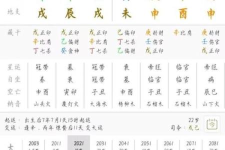 算命里的中年指多大