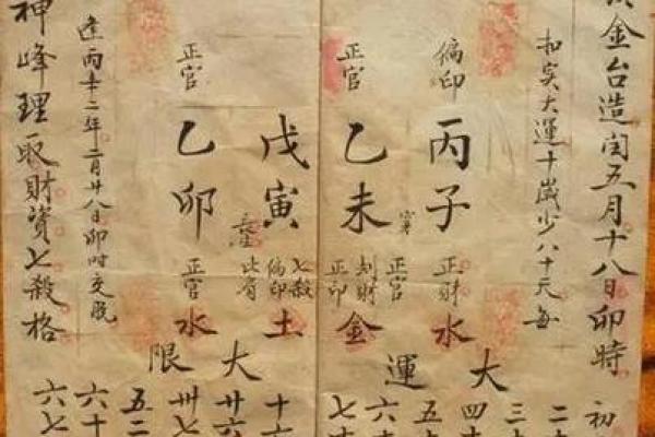 生男孩八字