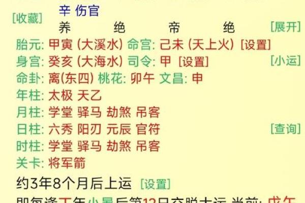 八字火命