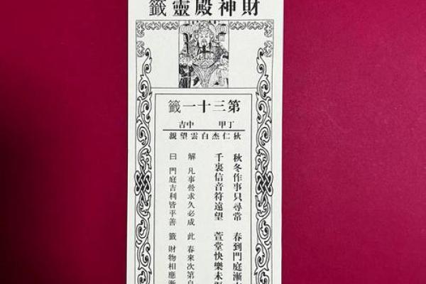 观音灵签第三十四解签事业
