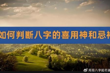 八字喜用神起名：解读八字喜用神对名字选择的影响
