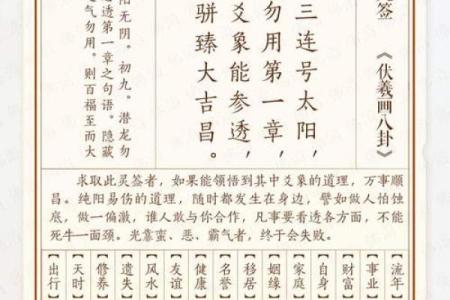 天后灵签第99签