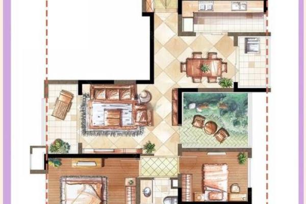 商业风水：商业楼盘风水之户型