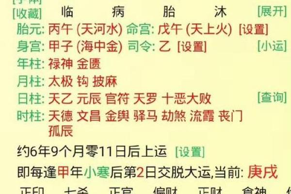 八字有子