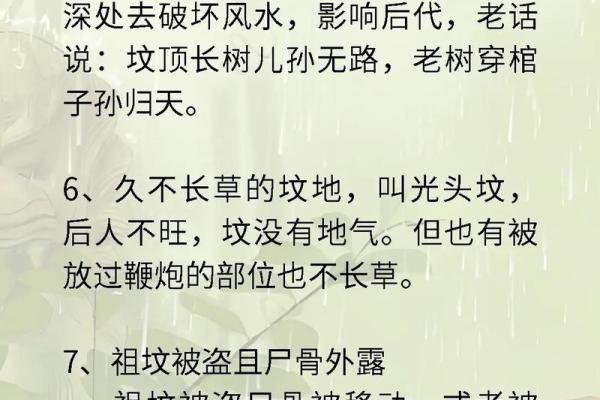 祖坟墓地风水好“五大征兆 ”