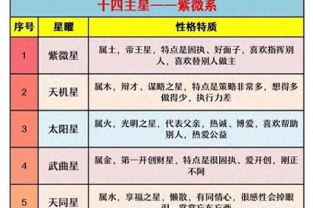 紫薇之术中的紫微斗数