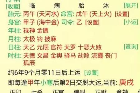 八字有子