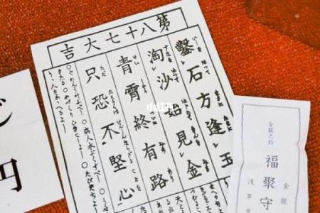 浅草寺灵签33