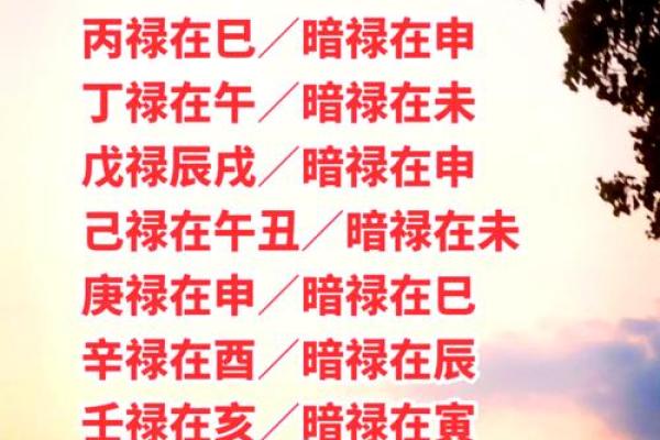八字算命基础知识