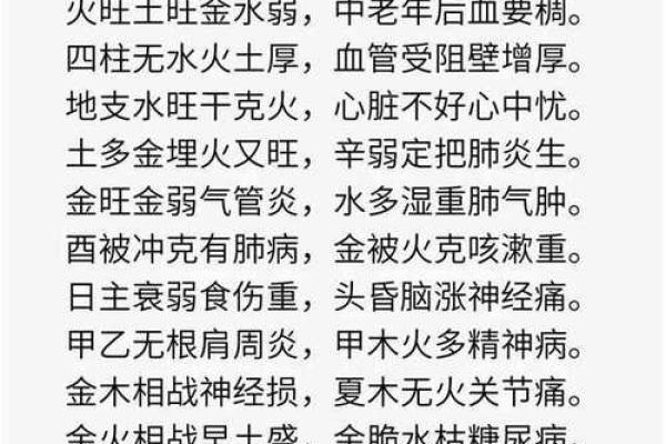 八字必背