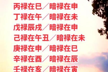 八字算命基础知识