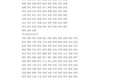 生辰八字固定首字起名