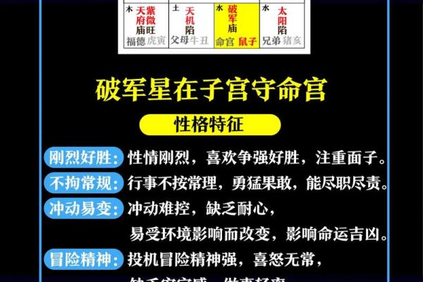 紫微斗数诸星落诸宫之:破军星财帛宫详解 紫微斗数诸星落诸宫之:破军星财帛宫详解