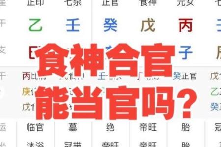 八字透食神