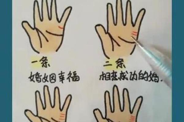 女性手掌纹算命图解婚姻