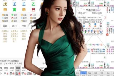 大美女八字