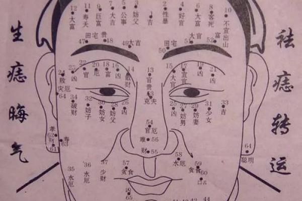 男人脸部有痣，算命你运势好坏