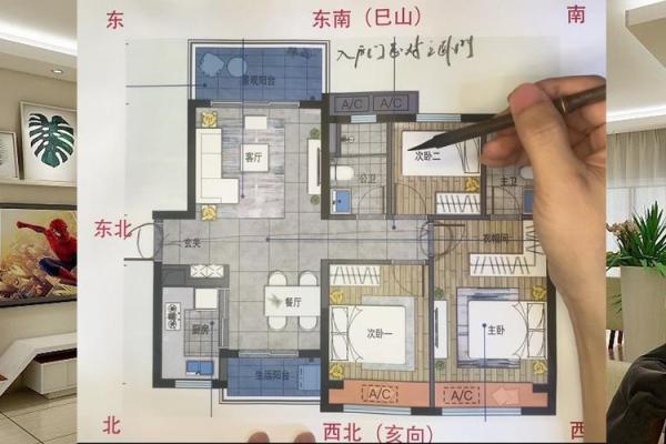 卧室门对门风水化解