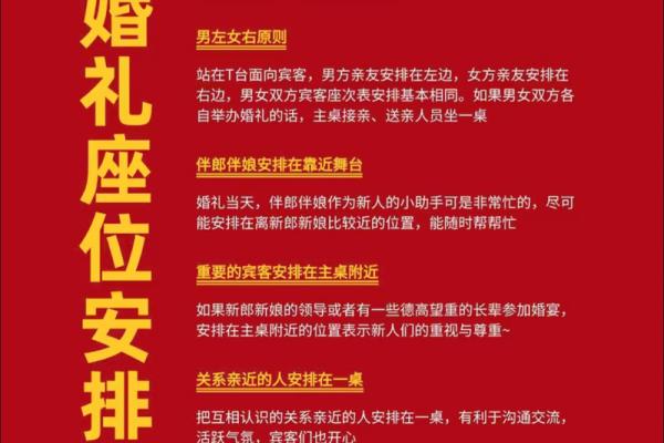 结婚典礼上需要小心的风水禁忌