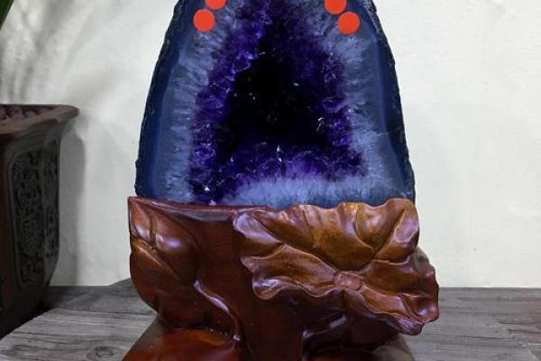 紫水晶洞摆件水晶洞风水作用